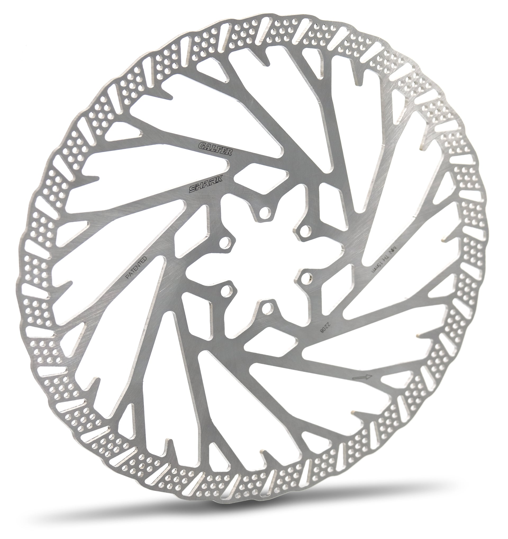 Galfer Rotor Fixed Disc Shark 223mm 6 Bolt 2.0mm
