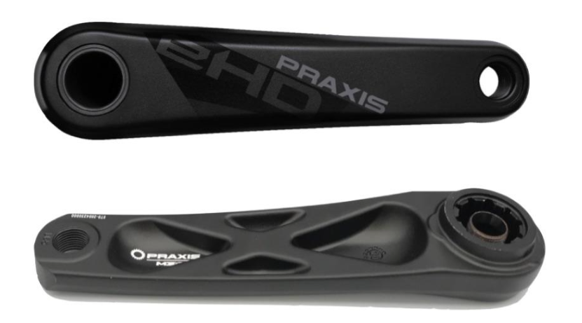 Praxis eCrank (HD) Set Alloy -ISIS 150mm