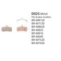 Shimano BR-M810 Saint Metallic D02S Pads