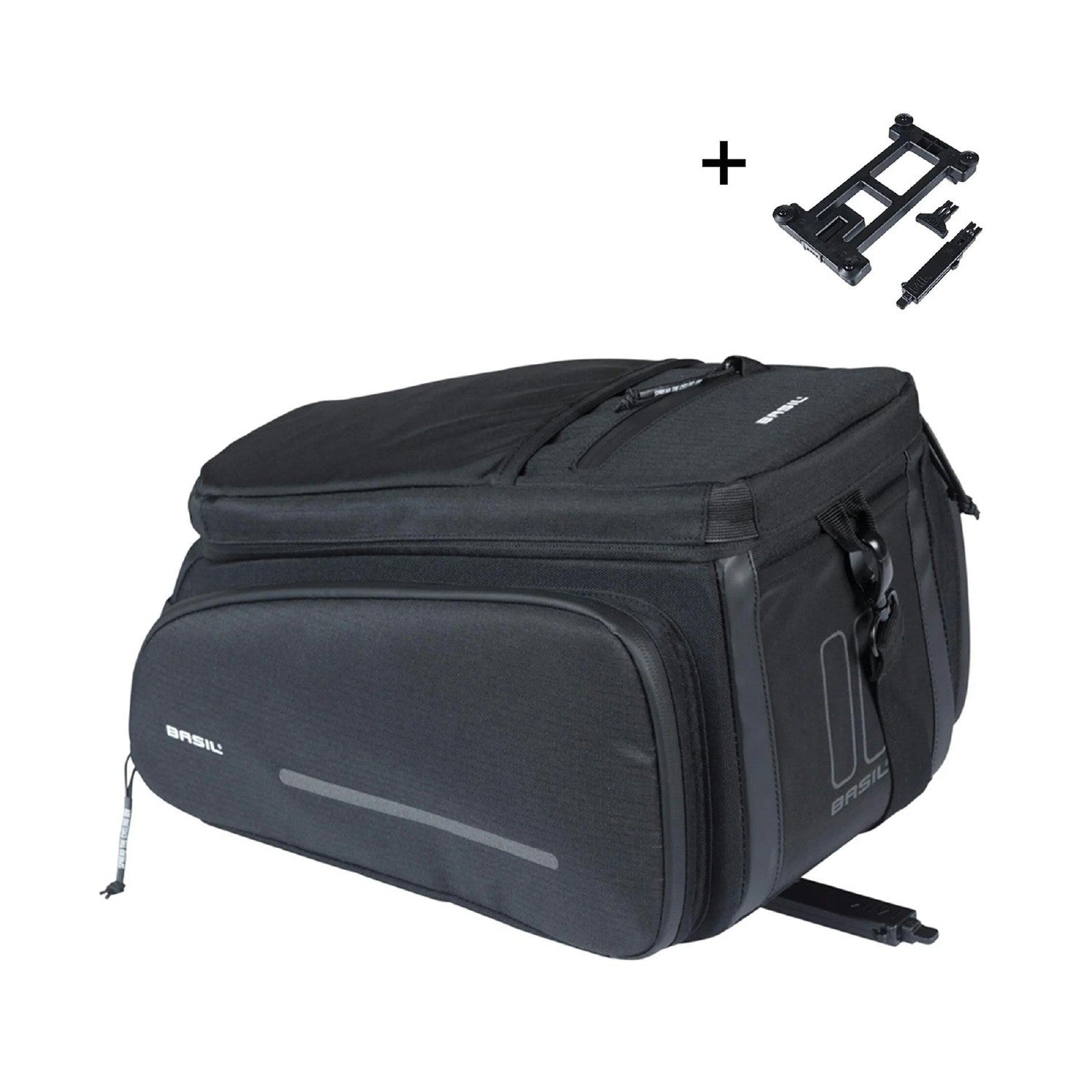 Basil Move TrunkBag MIK 2.0 10-26L Black
