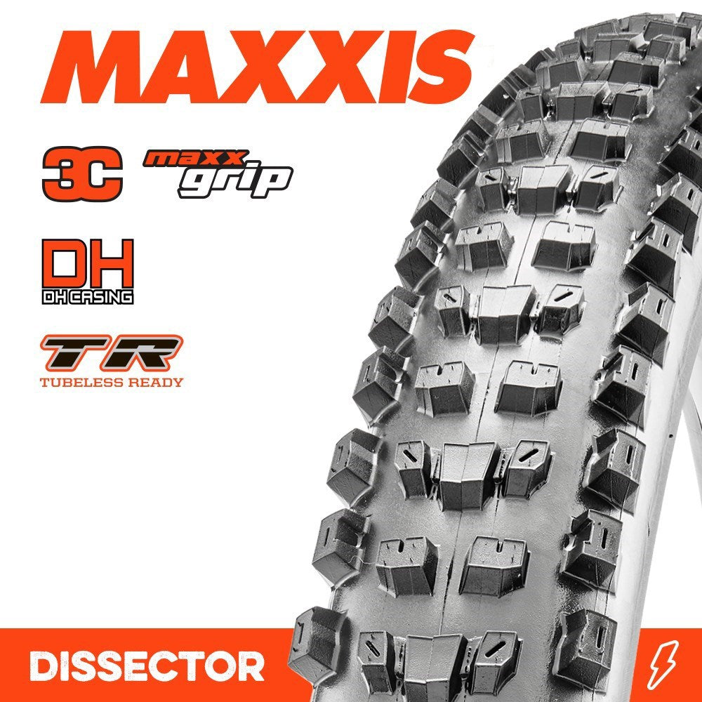 Maxxis Dissector 27.5" x 2.40WT 3C Grip DH Tyre