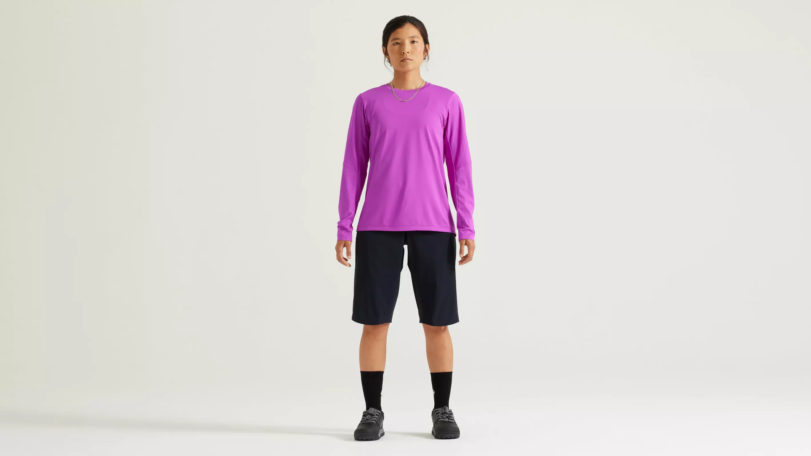 Specialized Gravity Training LS Jersey Purple Orchid M