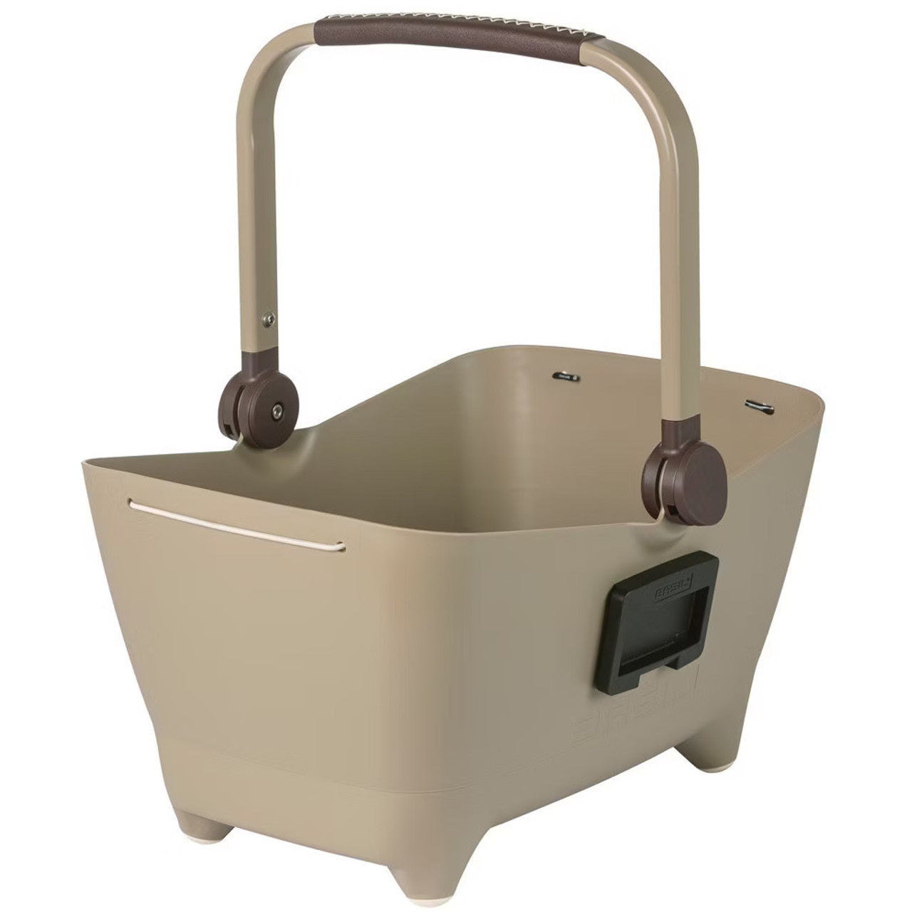 Basil Buddy Dog Bicycle Basket KF 32L Biscotti Brown
