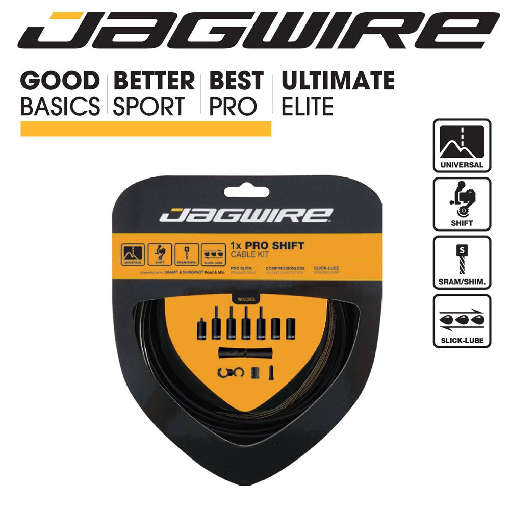 Jagwire Pro Universal Complete Shift Kit – Just Ride