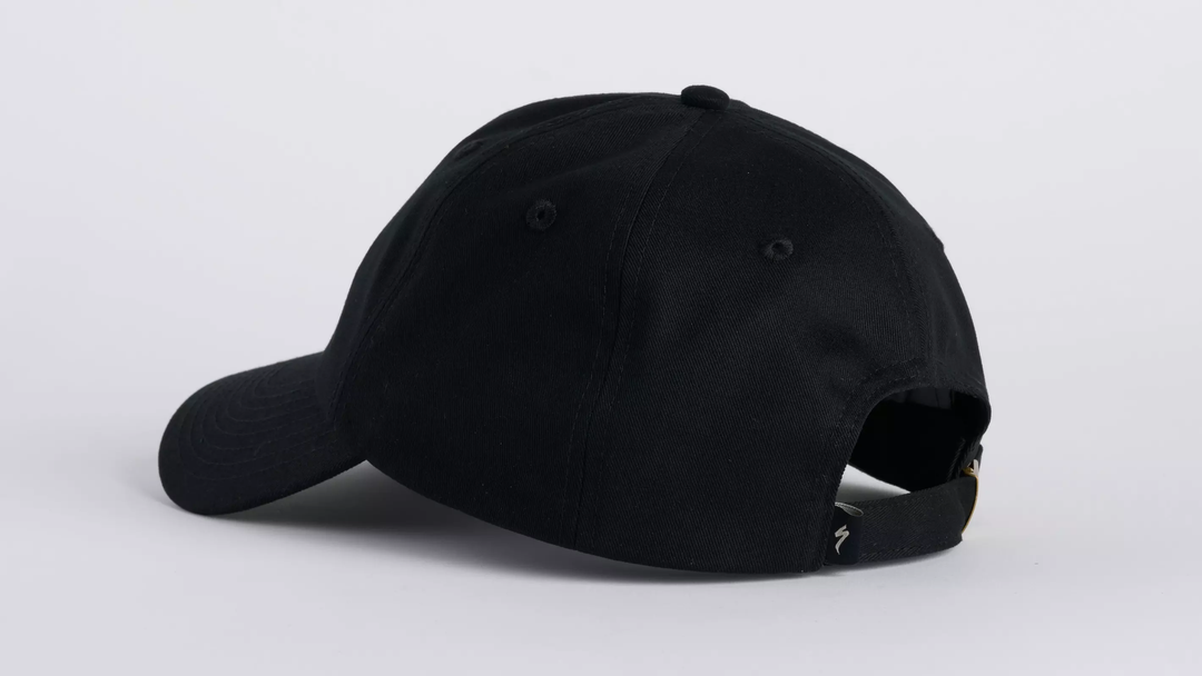 Specialized Flag Graphic 6-Panel Dad Hat Black OSFA