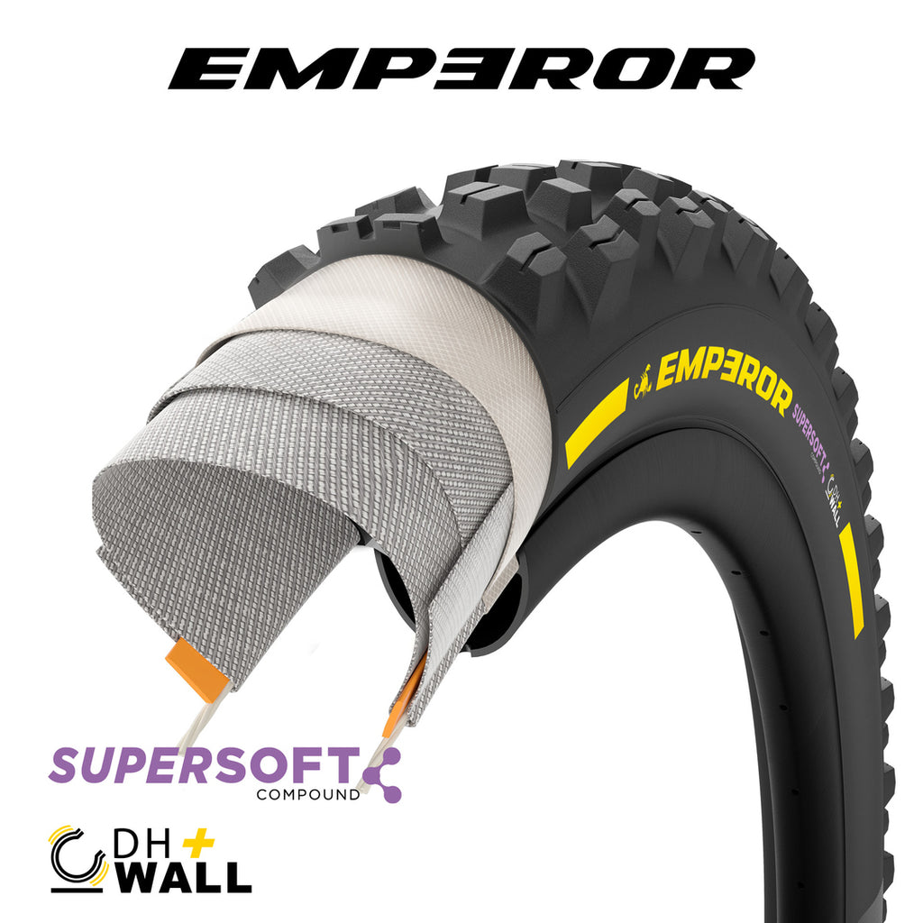 Pirelli Emperor 29" x 2.4 DH+Wall Super Soft Team Tyre