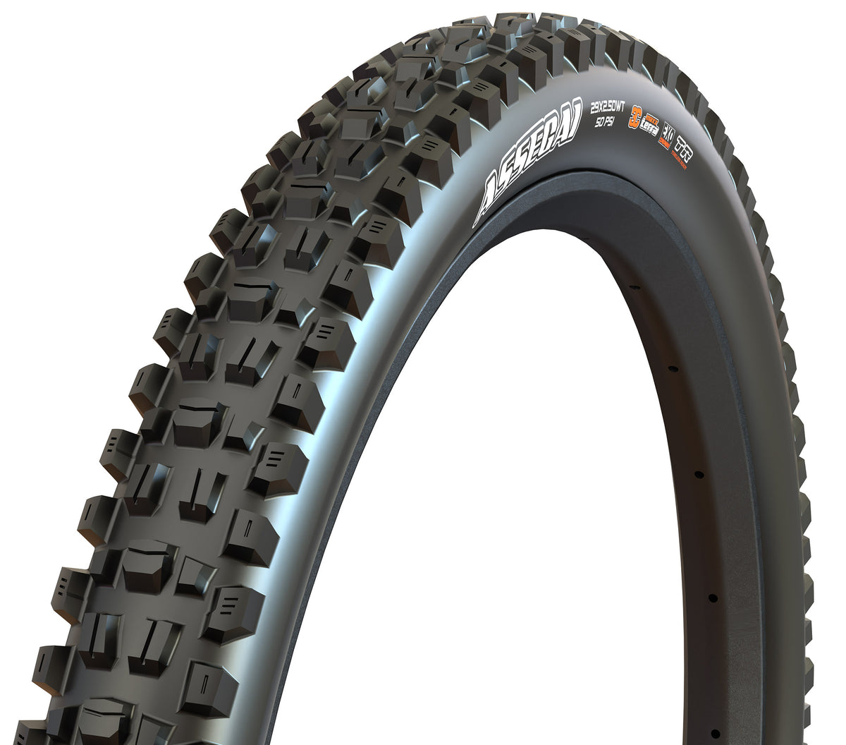 Maxxis Assegai 29" x 2.5WT 3X MaxxGrip EXO+ TR MTB Tyre