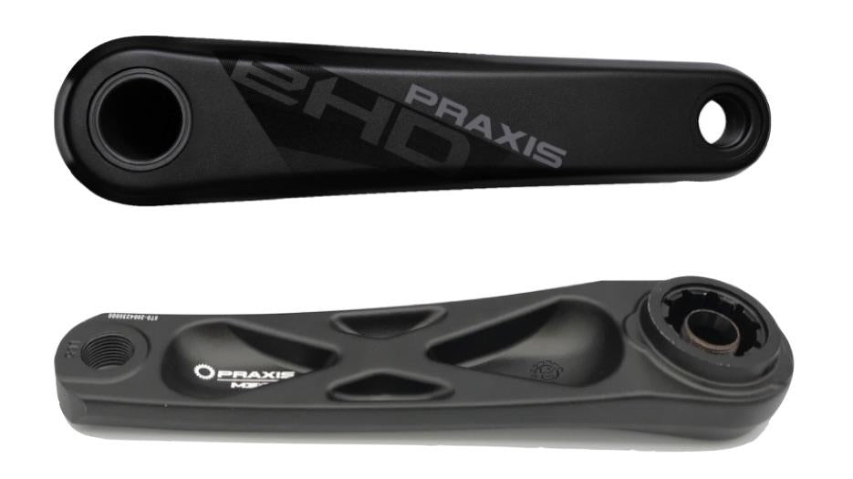 Praxis eCrank -Type6 ETOR 165mm Alloy MTN * Fazua R-60