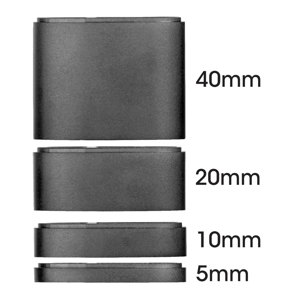 Profile Design A3A Alloy Riser (Tri) 5/10/20/40mm W/10mm Bridge