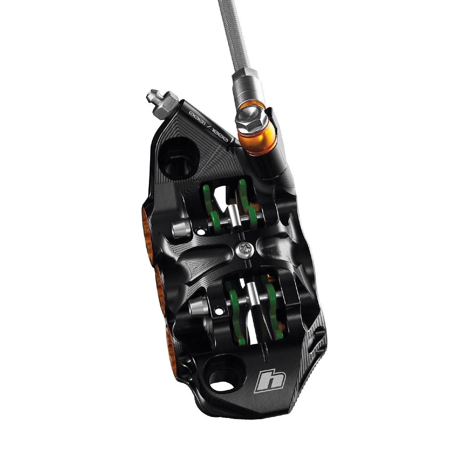 Hope EVO V6TI Mono Edition Set 220/200mm Braded