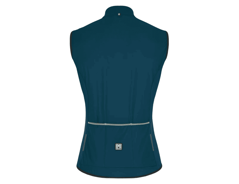 2021 Santini Nebula Puro Windproof Vest Teal L