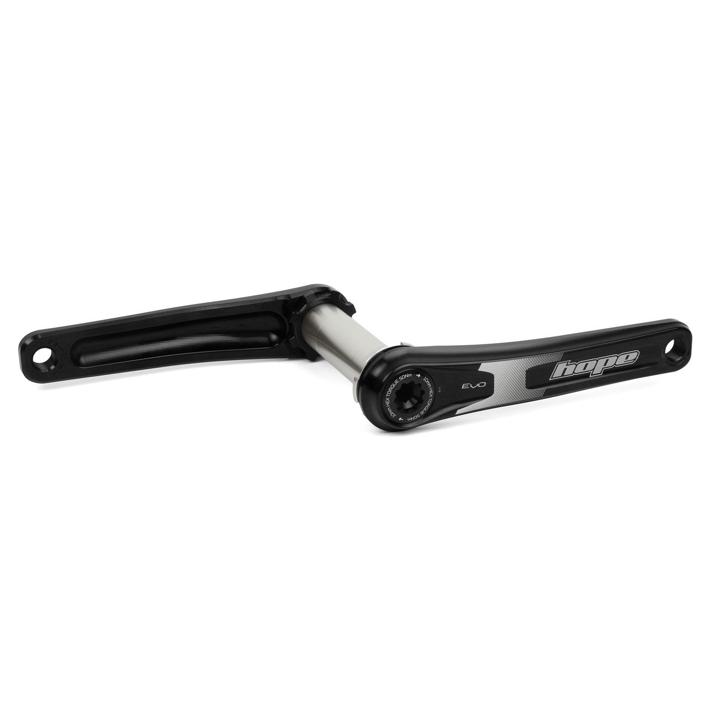 Hope Evo  Crankset  Black 68/73mm 155mm No Spider