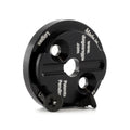 Dog Ears Replacement Plate Kit For Wahoo Q/R Mount Black