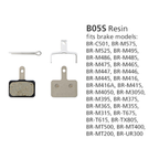 Shimano BR-MT400 B05S Resin Pad