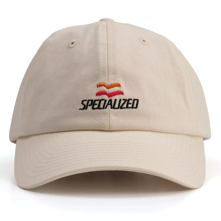 Specialized Flag Graphic 6-Panel Dad Hat White Mountains OSFA