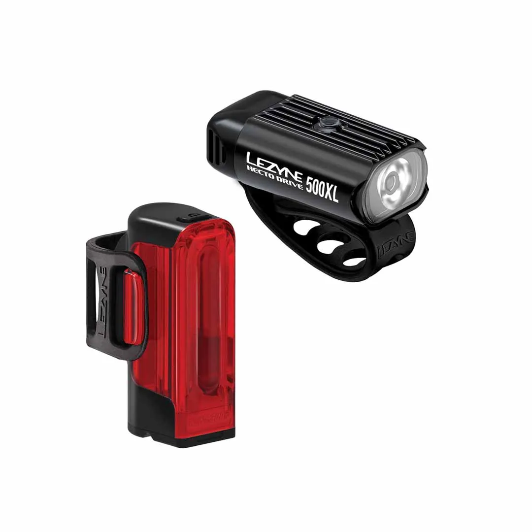 Lezyne Hecto DRV 500XL/Strip Drive Pair