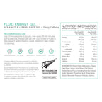 Pure Fluid Energy Gel Kola Nut & Lemon Juice W/30mg Caffeine 50g