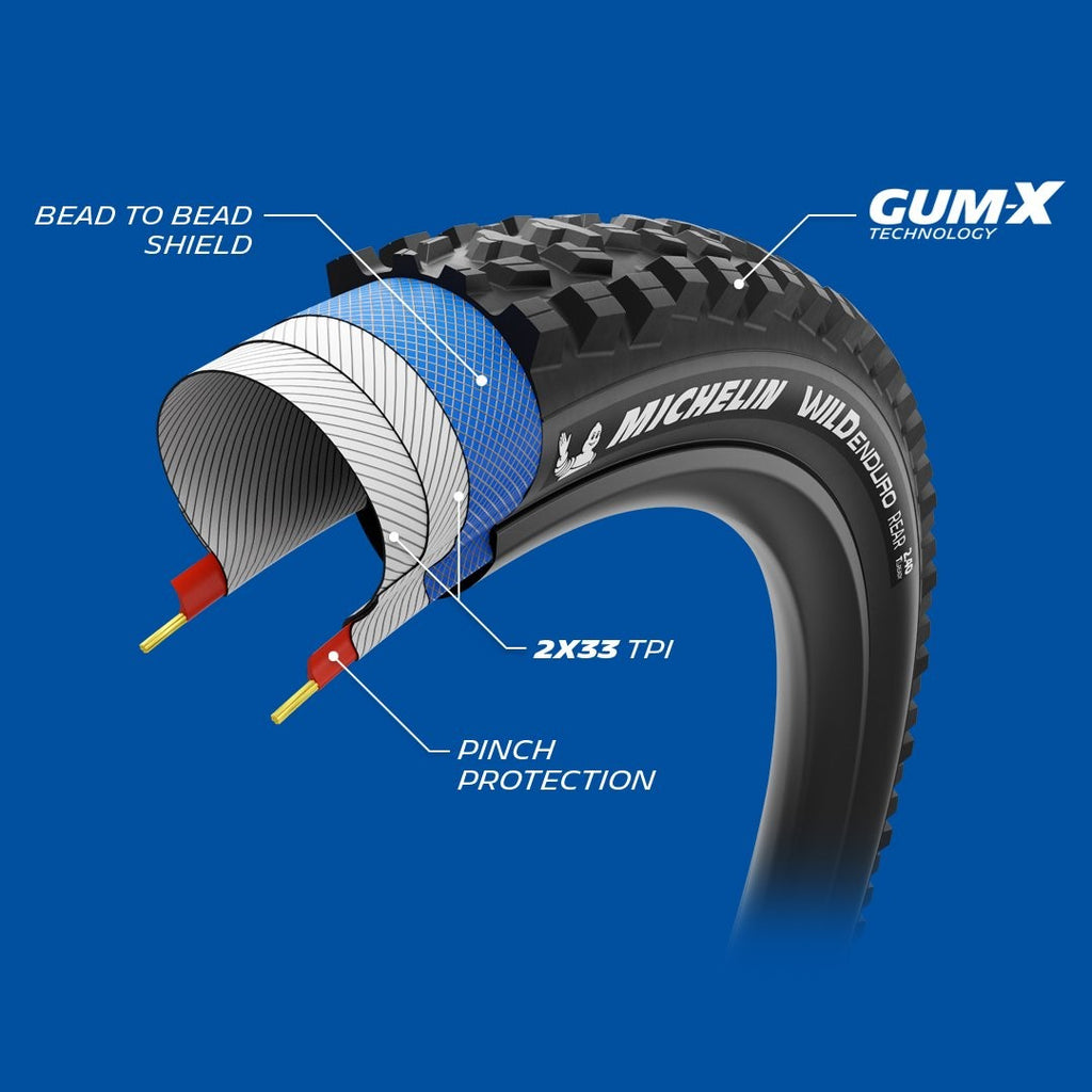 Michelin Wild Enduro Rear Performance TLR 29' x 2.4 Tyre