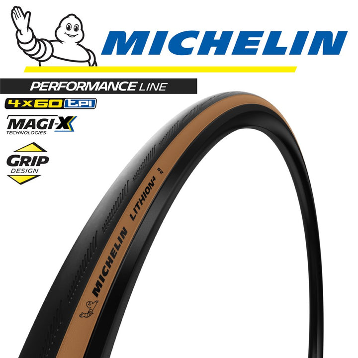 Michelin Lithion 4 Performance Line 700 x 30C Classic Tyre