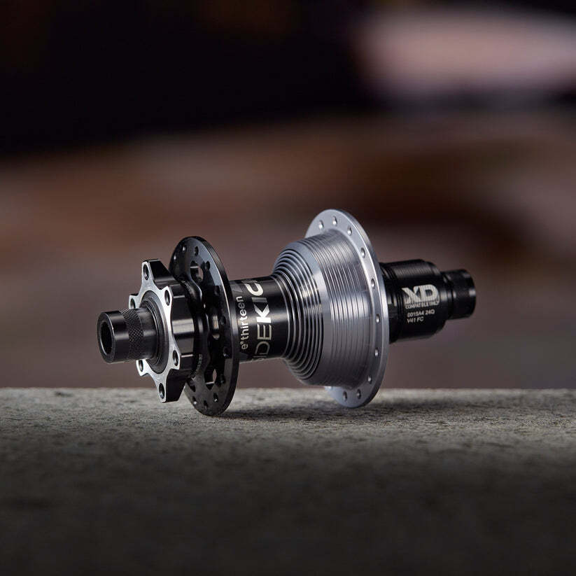 e*thirteen SideKick 32H 12 x 157mm Super Boost XD Rear Hub Black/Sterling Silver