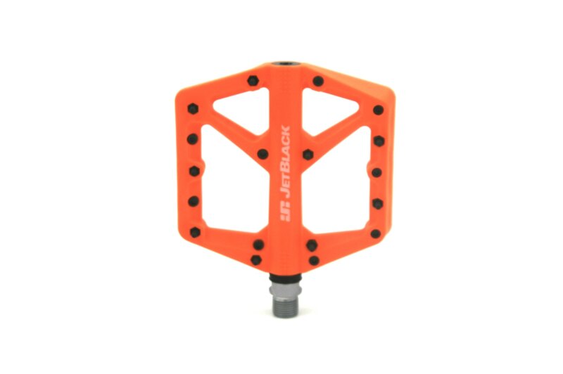 Jet Black Thermolite MTB Pedals