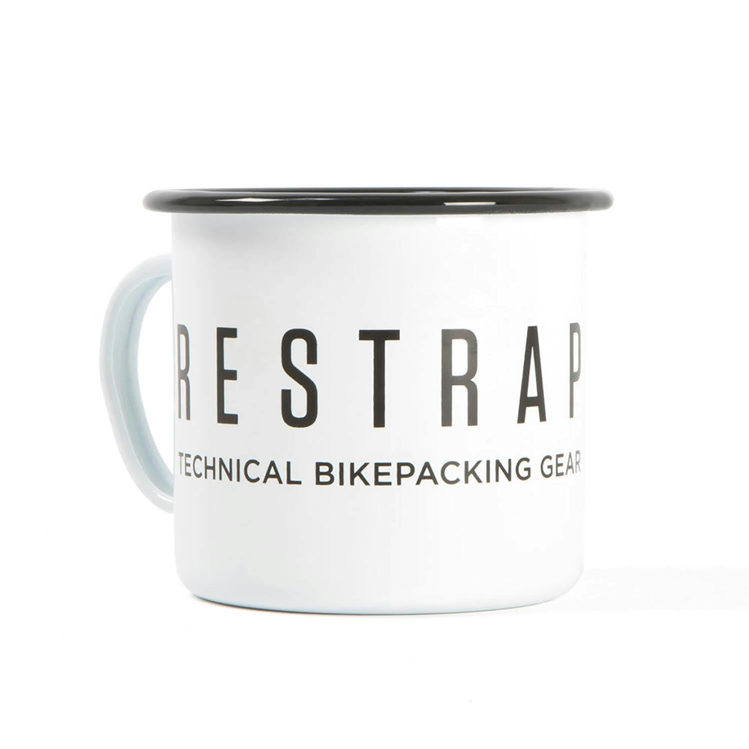 Restrap Tech Enamel Mug 20oz White
