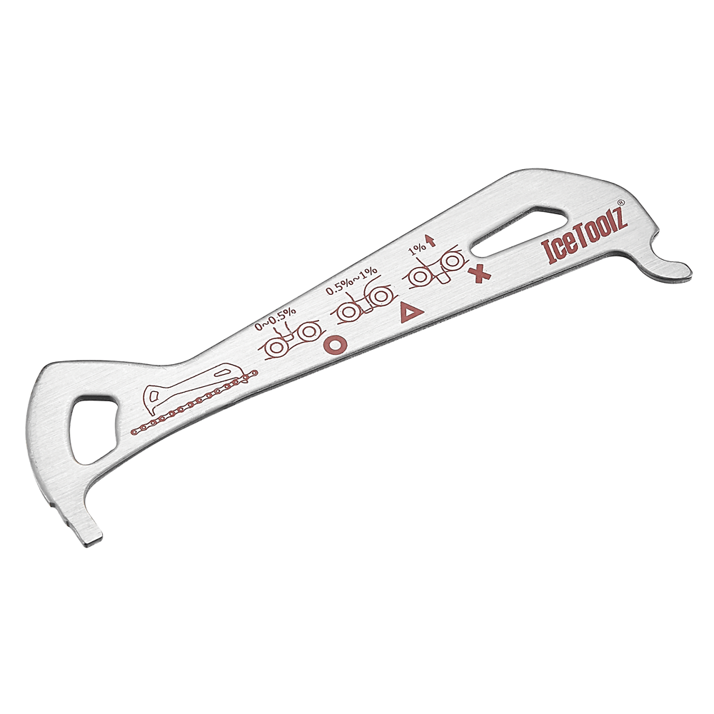 IceToolz Stainless Steel Chain Wear Tool