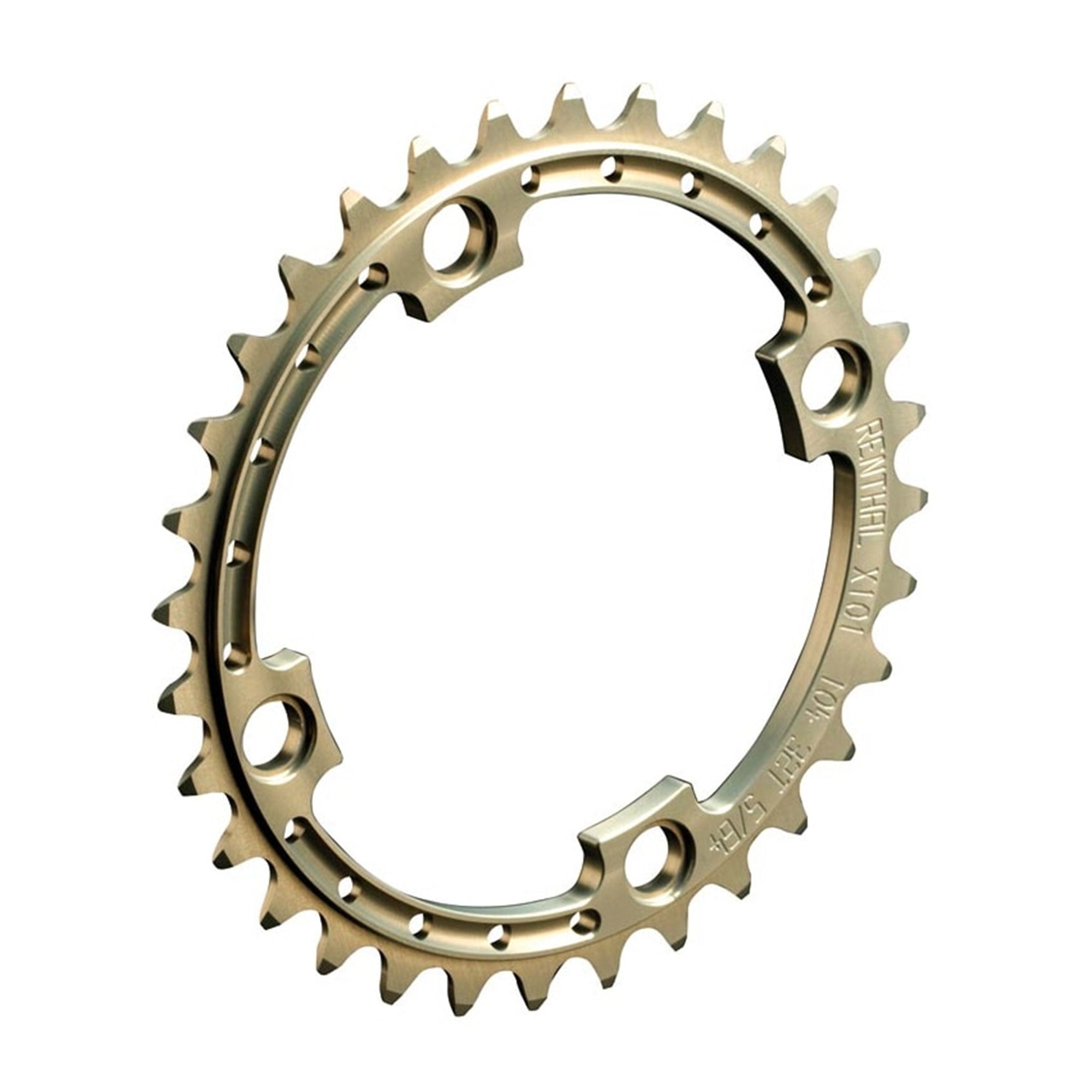 Renthal MCR100 38T 104BCD Chainring Gold