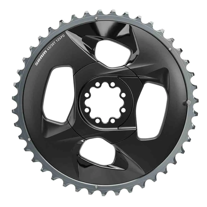 Sram Force 43T 2x12 94BCD Wide Polar Grey Chainring
