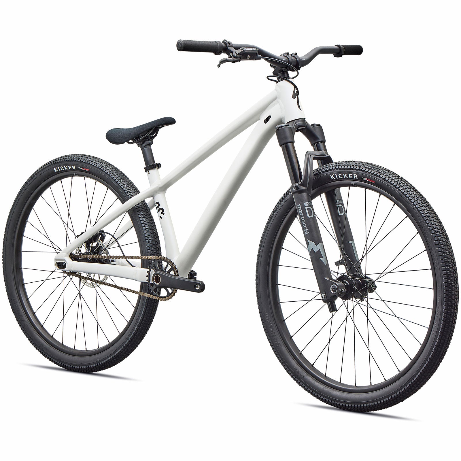 2026 Specialized P.3 Satin Metallic White Silver/Metallic Obsidian