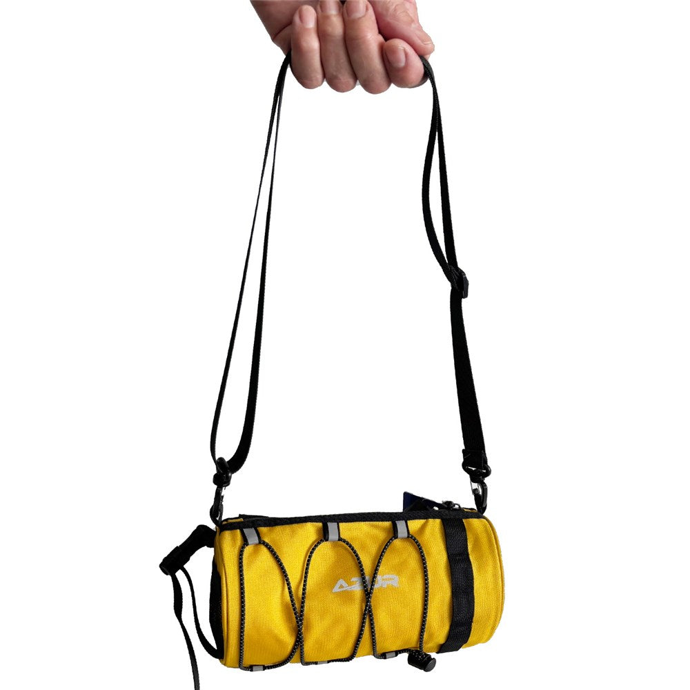 Azur Handlebar Roll Bag Ochre