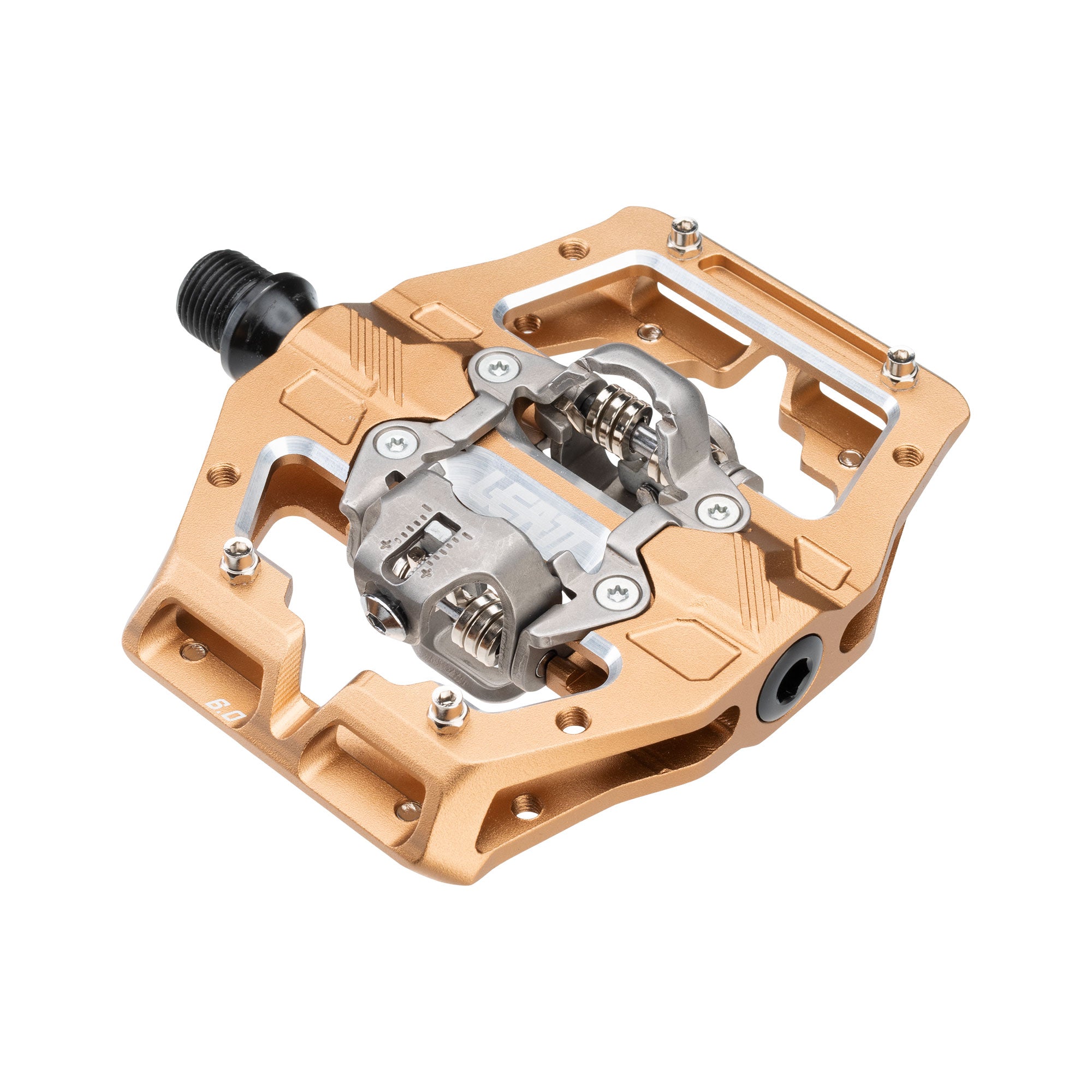 Leatt Pedal Gravity 6.0 Clip-In Frosted Bronze 110x88mm