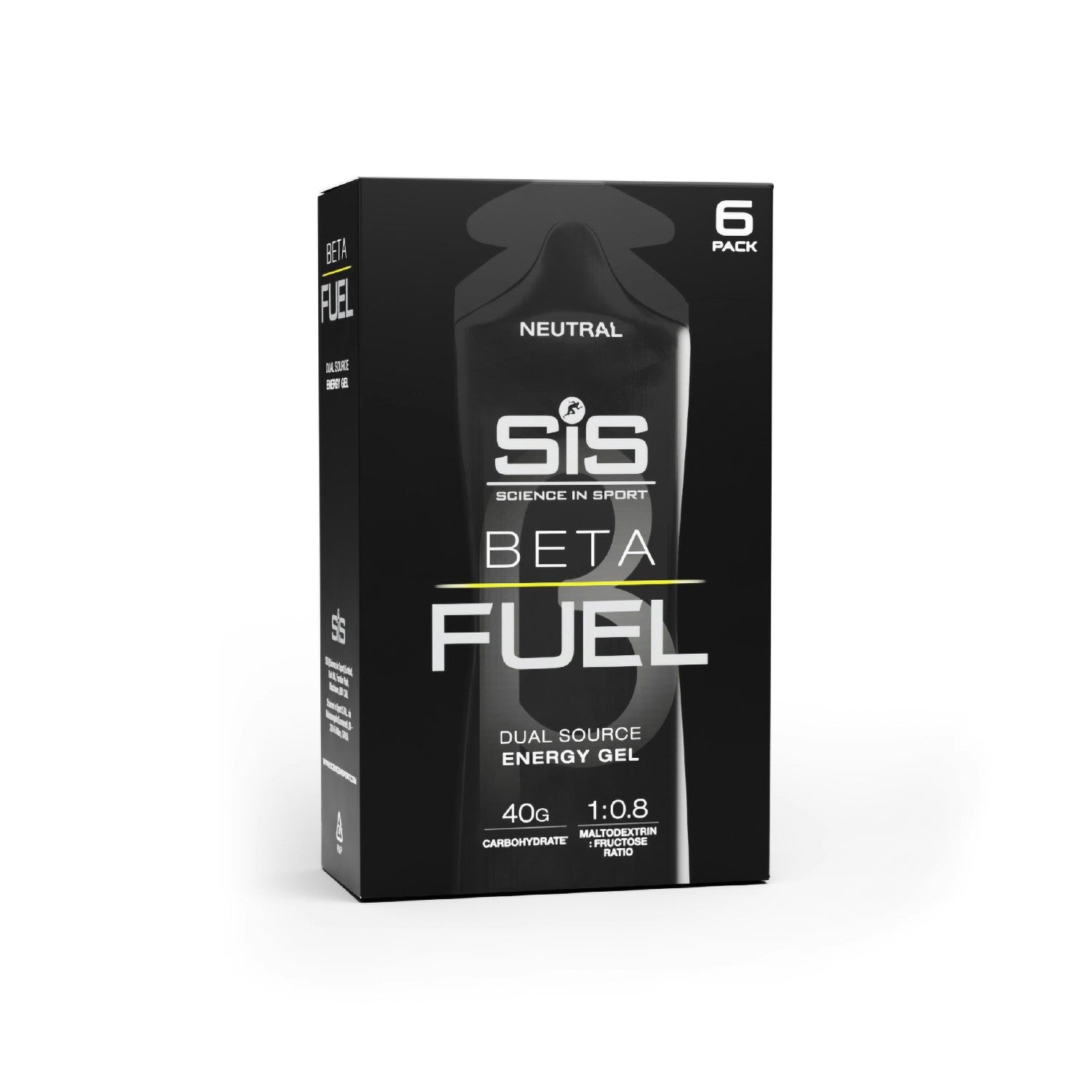 SIS Beta Fuel 6 X 60ml Neutral Energy Gel