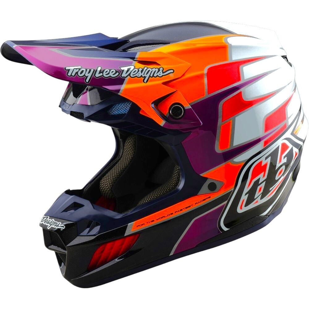 TLD SE5 Carbon MIPS Helmet Speed Navy XL