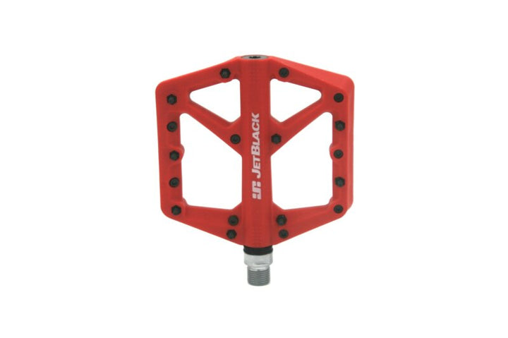 Jet Black Thermolite MTB Pedals