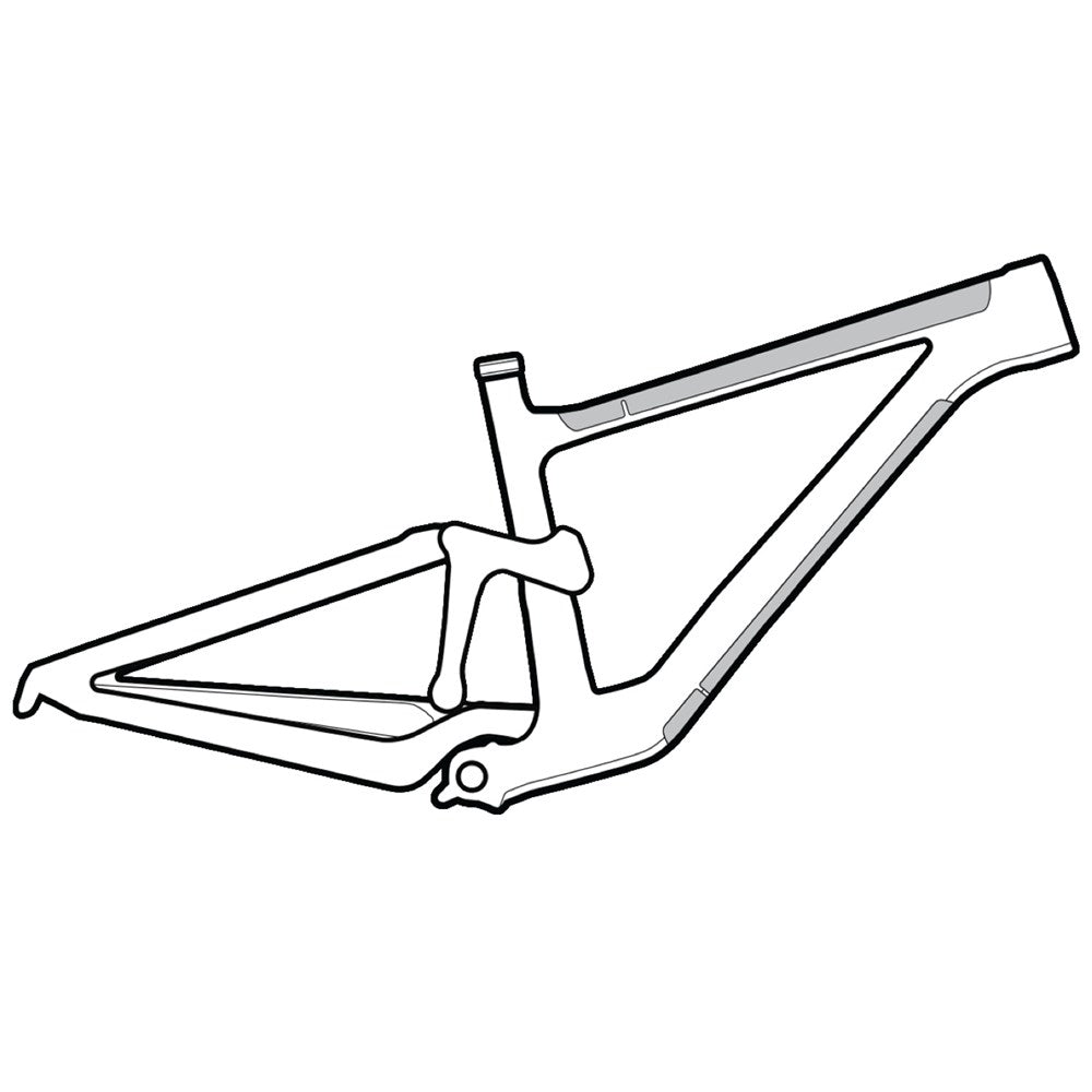 Lizard Skin Frame Wrap Large Clear