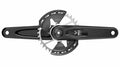 Sram Eagle 90 T-Type 32T 165mm 55mm CL Crankset