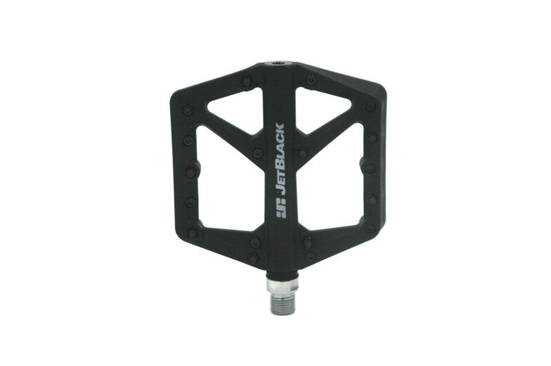 Jet Black Thermolite MTB Pedals