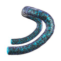 Supacaz Super Sticky Kush Splat Blue Refract + Blue Star Plugz