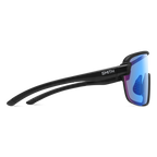 Smith Bobcat Sunglasses Matte Black / ChromaPop Low Light Rose Blue Mirror