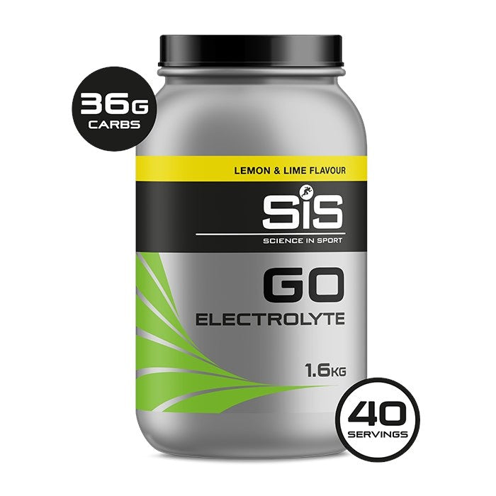 SIS Go Electrolyte Energy Tub 1.6kg Lemon & lime