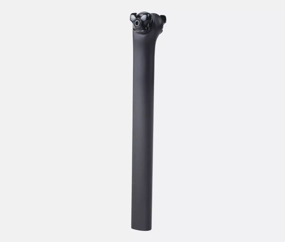 S-Works FACT Carbon Tarmac SL6 Seat Post, 0mm Offset, 320mm with 7/9 oval clamp for carbon rail