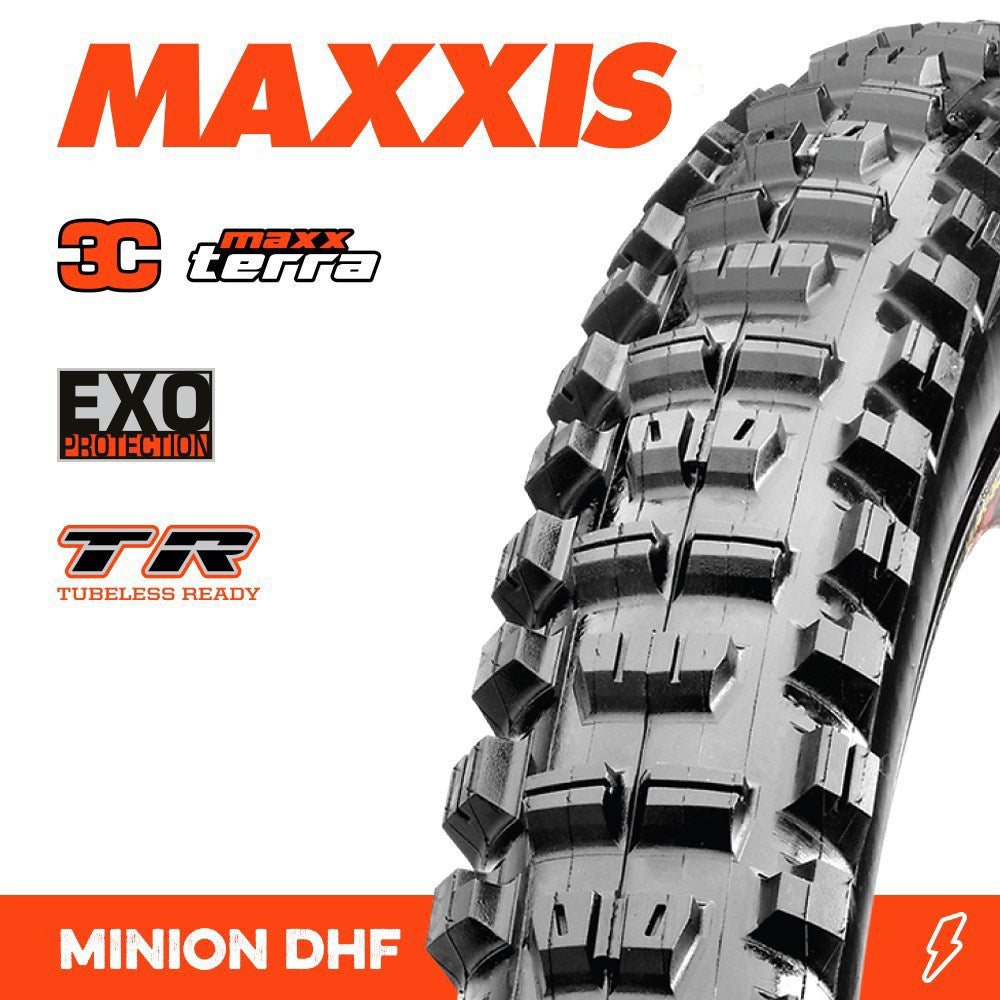 Maxxis Minion DHF 27.5" x 2.8 Plus 3CT Exo E-25 Tyre