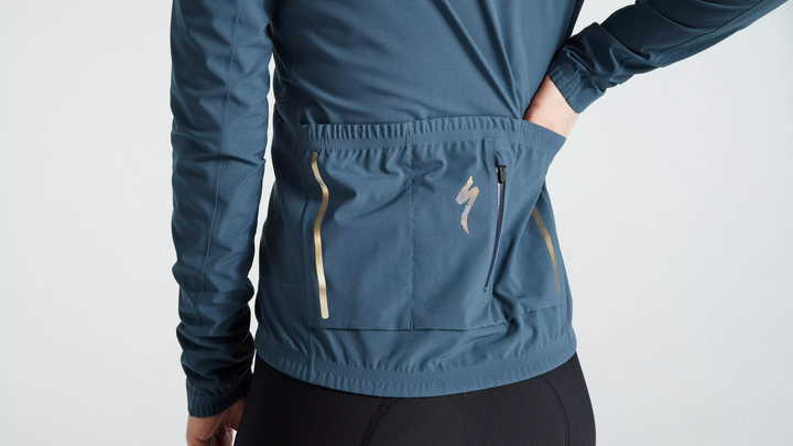 Specialized Women's RBX Comp Rain Jacket Cast Blue L