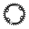 Funn Solo N/W 30T 96BCD Chainring Black